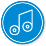 mp3 music download & player android application logo